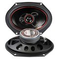 Audiopipe Audiopipe CSL6803R 6 x 8 in. Redline Speaker 3-Way; PP Electroplate Cone - 300W CSL6803R